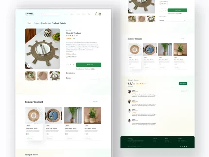 طراحی سایت صنایع دستی و هنرمندان