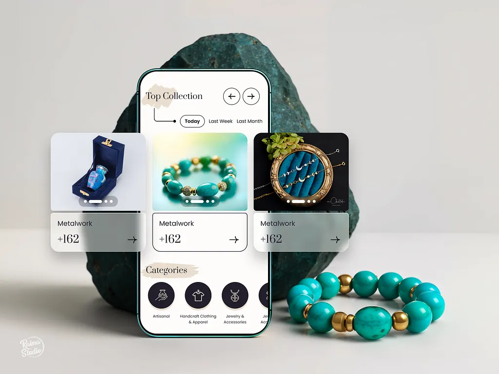 طراحی سایت صنایع دستی و هنرمندان