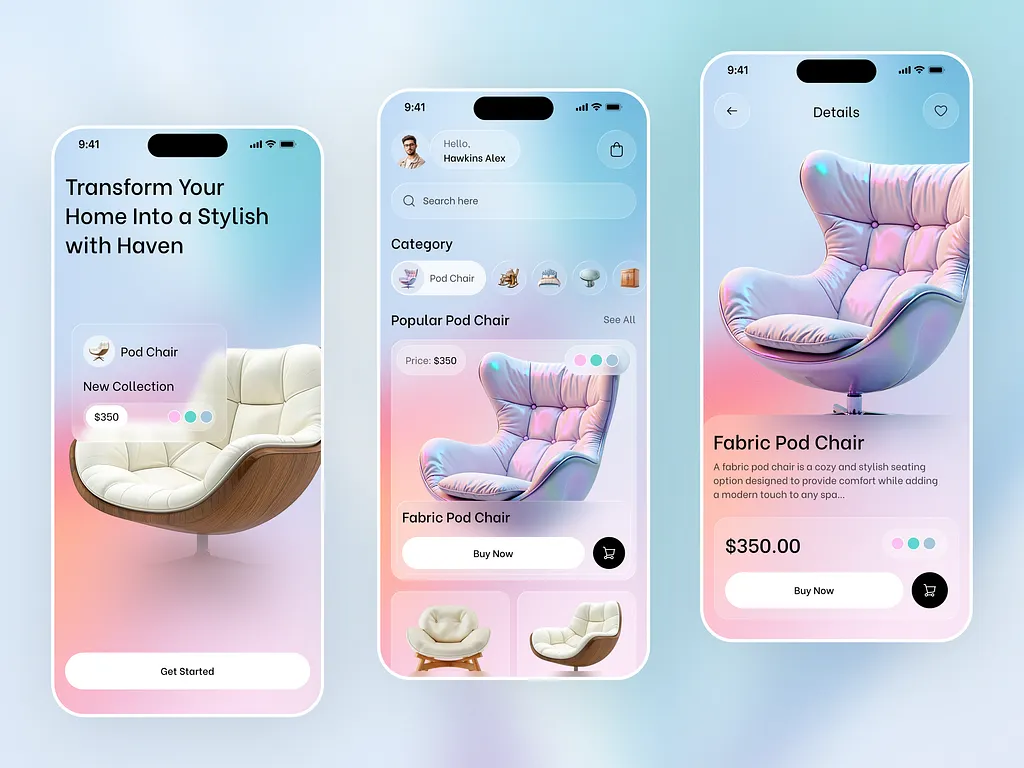 طراحی سایت فروشگاه مبلمان دکوراسیون
