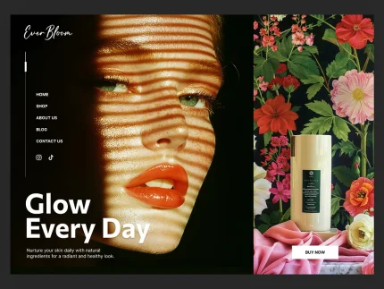 طراحی سایت لوازم آرایشی و مراقبت از پوست