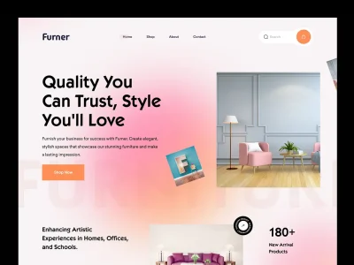Website Design for Furniture Stores and home decor stores