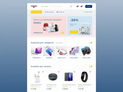 طراحی سایت لوازم الکترونیکی