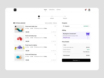طراحی سایت اسباب‌بازی‌ها و محصولات کودک