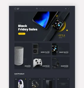 طراحی سایت لوازم الکترونیکی