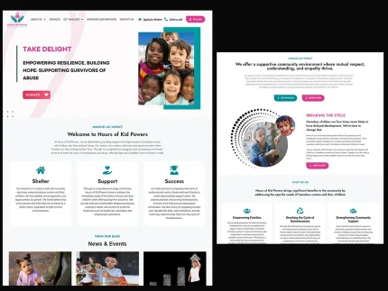 ❤️ طراحی سایت سازمان‌های غیرانتفاعی و خیریه