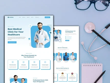 🏥 طراحی سایت کلینیک‌های پزشکی و پزشکان