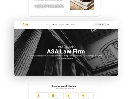 طراحی سایت موسسات حقوقی و مشاوران